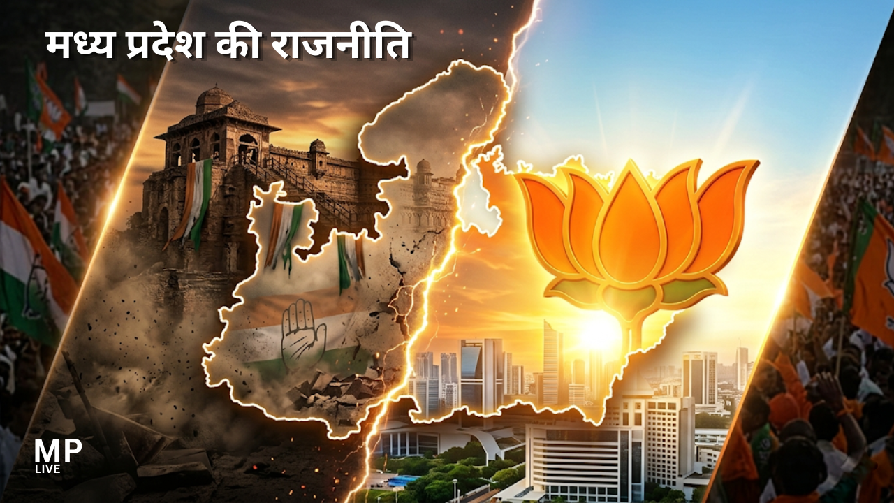 मध्य प्रदेश की राजनीति : कांग्रेस का गढ़ कैसे बना भाजपा का गढ़