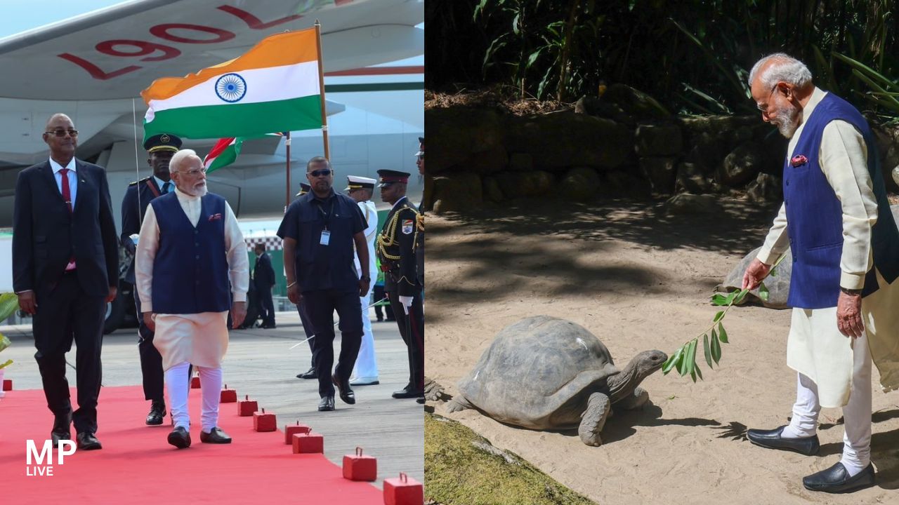 प्रधानमंत्री मोदी का सेशेल्स दौरा : समुद्री सुरक्षा, कूटनीति और 194 वर्षीय जोनाथन कछुए से मुलाकात